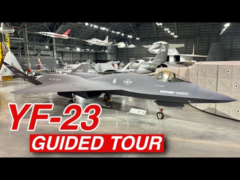 Видео: Экскурсия по Northrop YF-23 — лучшему истребителю, который никогда не строился?