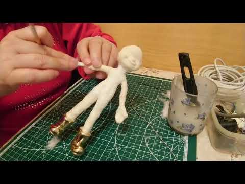 Видео: Руки и варежки для ватных игрушек. Как это делаю я.