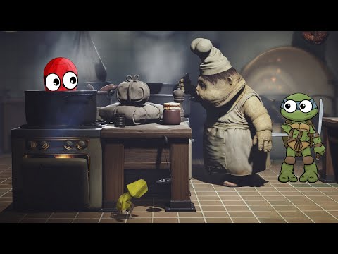 Видео: Little Nightmares – ТОЛСТЫЙ ПОВАР – СПАЙДЕР И НИНДЗЯГО