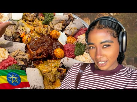 Видео: Выживание на главном эфиопском продовольственном рынке // Сок авокадо, эфиопский кофе, инжера и т...