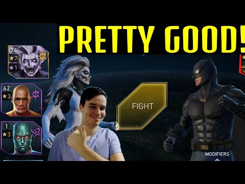 Видео: «Бюджетная» команда Silver Banshee наносит безумный урон в Injustice 2 Mobile