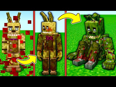 Видео: НОВЫЙ МОД НА КОСТЮМ СПРИНГБОННИ В МАЙНКРАФТ ФНАФ Fnaf Minecraft