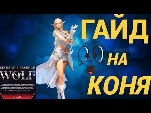 Видео: ГАЙД НА КОНЕВОДА в Lineage 2 Wolf/Eva /Essence. ТОП ПВЕ