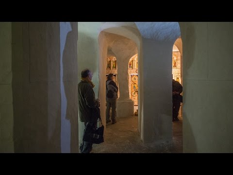 Видео: Белгородская обл. Подземный монастырь в Холках. Часть 1.