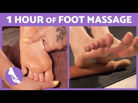 Видео: ASMR Массаж Ступней Без Разговоров (1 Час) 😴 Рефлексологический Массаж Ступней ASMR Без Разговоров