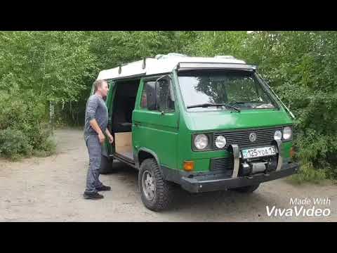 Видео: Vw T3 syncro авто дом