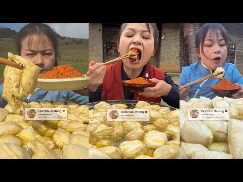 Видео: Острый хотпот - острая еда мукбанг - китайская еда асмр еда #еда #еда #шорты