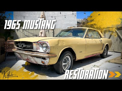 Видео: Реставрирую машину мечты! Ford Mustang 1965 года | Часть 1