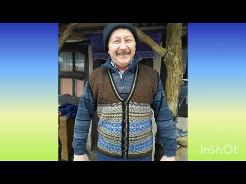 Видео: Фотоотчёт "жилет в технике разрезного жаккарда"