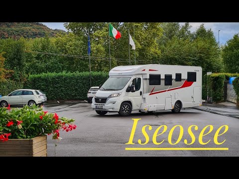 Видео: Италия на автодоме. Обзор кемпинга 5 звёзд. Озеро Изео. Lake Iseo