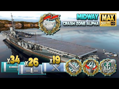Видео: Авианосец Midway: заслуженный «соло-воин» - World of Warships