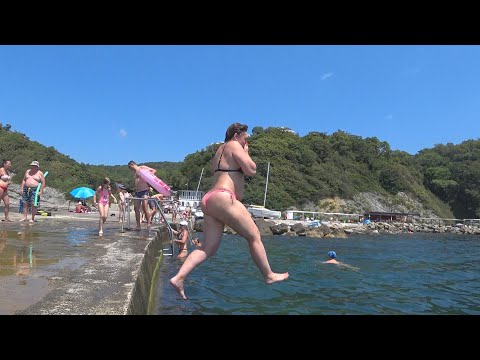 Видео: Новомихайловский 2023.Купание в кристально чистой воде.