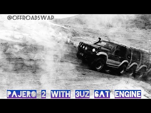 Видео: Swap Mitsubishi Pajero 2 3UZ 6AT Готов!