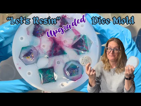 Видео: Я попробовал усовершенствованную форму для игральных костей «Let's Resin»... Вот что получилось