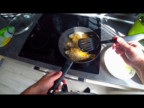 Видео: Клёв Только Закидывай! Натаскал Карасей на Удочку и Нажарил Вкуснятины!