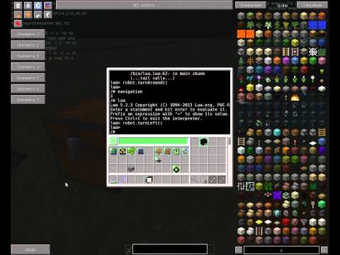 Видео: Minecraft: Opencomputers 1.7.2/1.7.10 - русский гайд. 4 серия. Апгрейды роботов