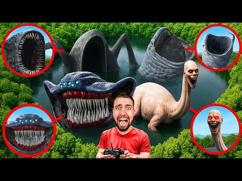 Видео: МОЙ ДРОН СНЯЛ ГИГАНТСКУЮ ГОЛОВУ THALASSOPHOBIA BLOOP EL GRAN MAJA И SEA EATER В РЕАЛЬНОЙ ЖИЗНИ!! 😨