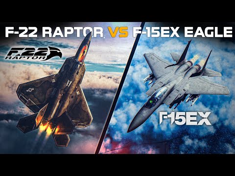 Видео: F-22 Raptor против F-15EX Eagle | В тылу врага | Цифровой боевой симулятор | DCS |