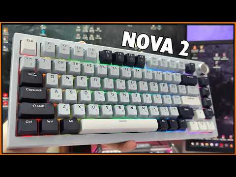 Видео: Бюджетно, с шумкой и роллером и быстрой доставкой Nova 2 от MKey #Nova2 #клавиатура
