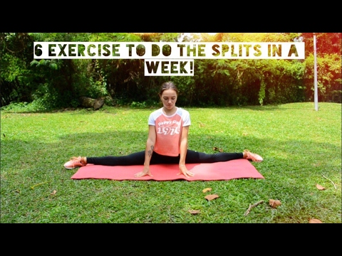 Видео: КаК сесть на ШПАГАТ за НЕДЕЛЮ? самые эффективные упражнения!