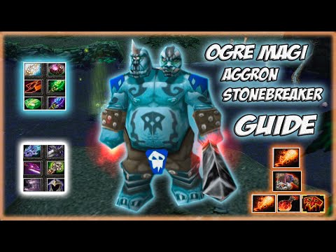 Видео: Ogre Magi Aggron Stonebreaker Guide | Насколько силён огр в кери и в магию?