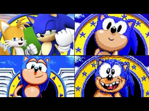 Видео: Эволюция стартовых экранов в Sonic 2D Games