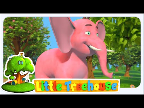 Видео: Счастливый Слонёнок 🐘 | Детские Песни и Рифмы | Little Tree House