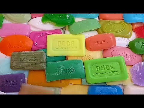 Видео: ASMR Crunchy soap plates|satisfying soap break|асмр|мыльные пластинки