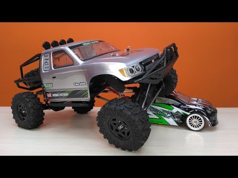 Видео: Первая трофийка от Remo Hobby (радиоуправляемая модель Ремо Хобби Trial Rigs Truck)
