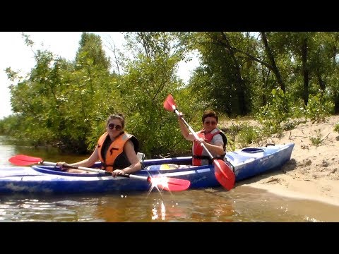 Видео: КАЯКИ. Г. Запорожье .09.06.2018 О Хортица . РЕЧИЩЕ . Первая часть .