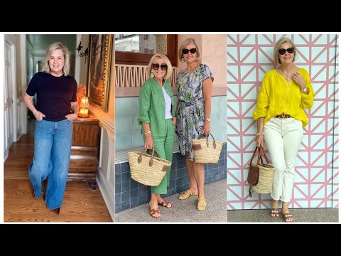 Видео: Натуральные образы для женщин старше 50, 60, 70 лет | Летняя мода 2025 для женщин #womenoutfitsideas