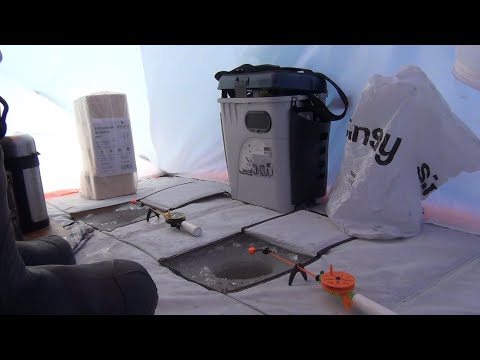 Видео: рыбалка с ночевкой ,на леща,в палатке,лёд трещит!
