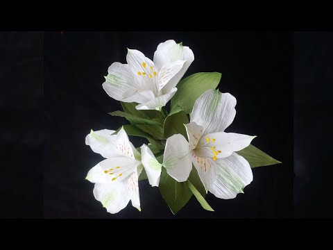 Видео: ABC TV | Как сделать цветы перуанской лилии из витой бумажной веревки - Учебное пособие по рукоделию