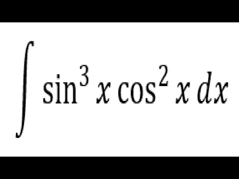 Видео: Пошаговое руководство по интегрированию произведений синуса и косинуса. Часть 1