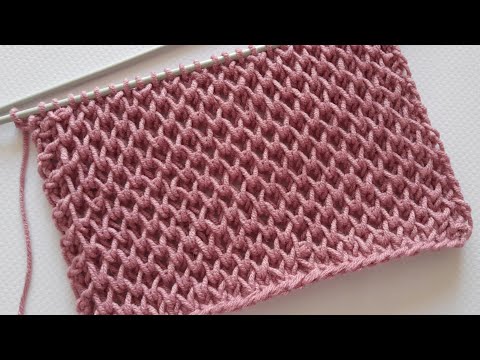 Видео: Очень простой и красивый узор для кардигана