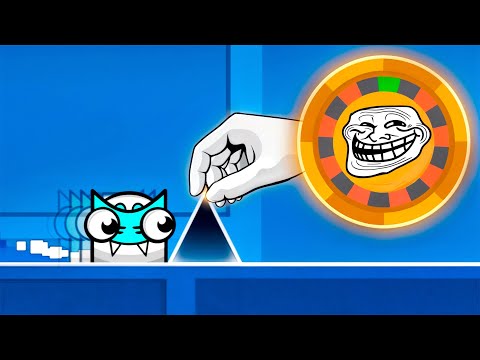 Видео: Geometry Dash, но меня ТРОЛЛИТ РУЛЕТКА СОБЫТИЙ