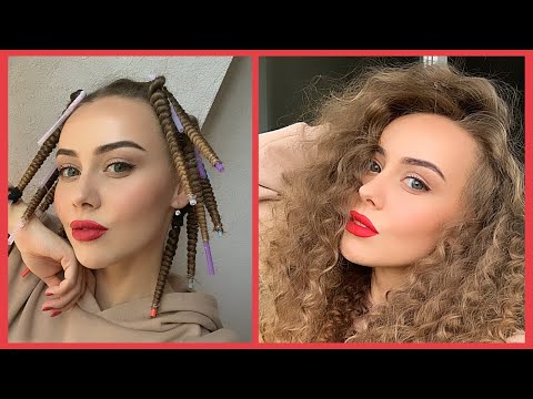 Видео: АФРО КУДРИ НА ДЛИННЫЕ ВОЛОСЫ | AFRO CURLS TUTORIAL