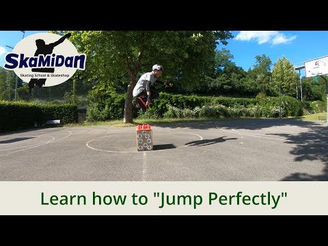 Видео: Как прыгать на роликовых коньках — научитесь идеальным прыжкам на роликовых коньках — Основы ката...