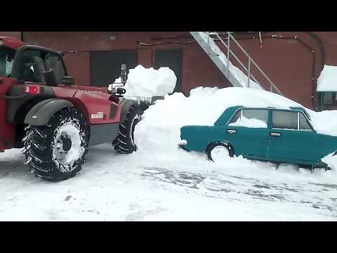 Видео: ТАКОГО СНЕГОПАДА  ДАВНО НЕ ПОМНЯТ ЗДЕШНИЕ МЕСТА \MANITOU чистит снег\