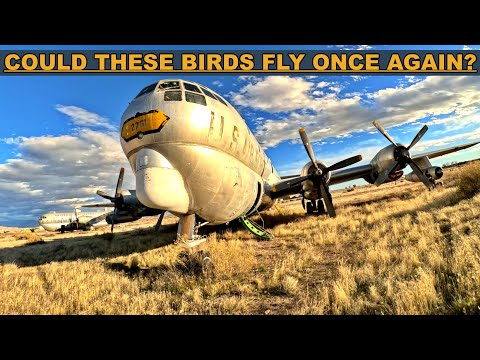 Видео: Этот гигантский KC-97 был оставлен в поле — что мы нашли внутри!