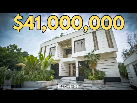 Видео: Экскурсия по великолепному золотому особняку стоимостью 41 0 ...