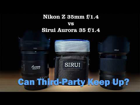Видео: Сравнение объективов: Nikon Z 35mm f/1.4 против Sirui Aurora — сможет ли сторонний камерофон угна...