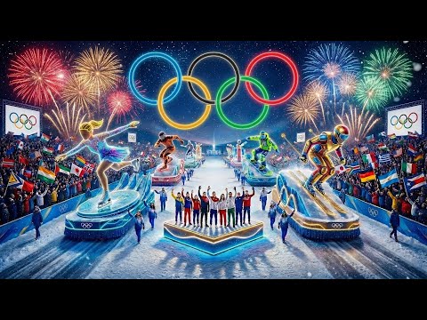 Видео: Зимние Олимпийские игры 2026: Торжественная церемония открытия и парад наций | Милан Сан-Сиро, Итали