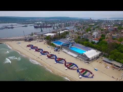 Видео: Bulgaria Guines World Record DNA/Най-дълга ДНК верига Варна