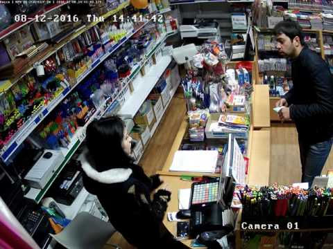 Видео: Мошенники Тимашевск 08.12.2016 - парень пытался обмануть на 1000 рублей Касса 1