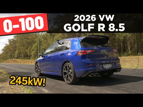 Видео: Обзор Volkswagen Golf R 2026 года: разгон от 0 до 100 миль и тест-драйв от первого лица