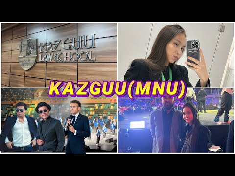 Видео: UNI VLOG/ KAZGUU (MNU) посвящения