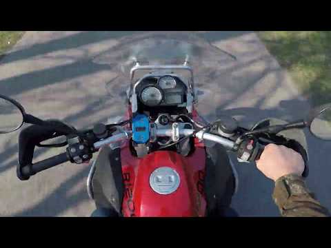 Видео: BMW R1200GS Adventure. Пропахал поле и помешали покататься.