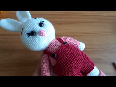 Видео: Зайчик в ботиночках ч. 2. Вяжем тело