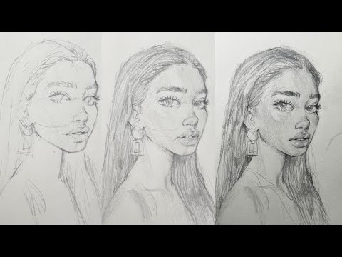 Видео: Мой подход к рисованию лица